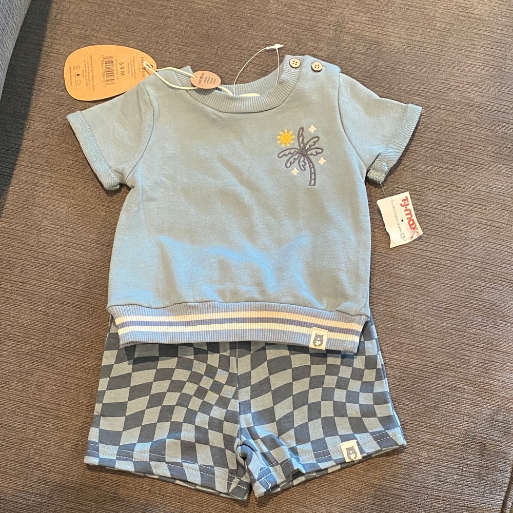 Brand New Rabbit + Bear Baby Outfit